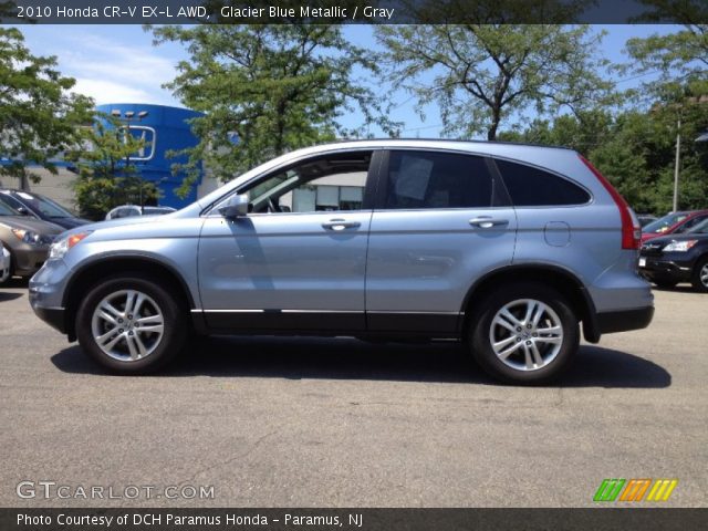 2010 Honda CR-V EX-L AWD in Glacier Blue Metallic