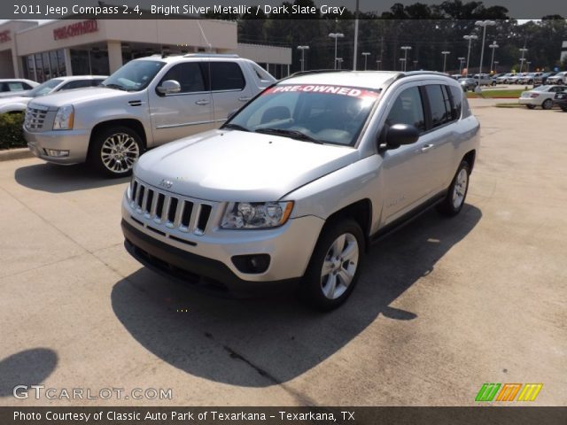 2011 Jeep Compass 2.4 in Bright Silver Metallic