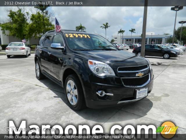 2012 Chevrolet Equinox LTZ in Black