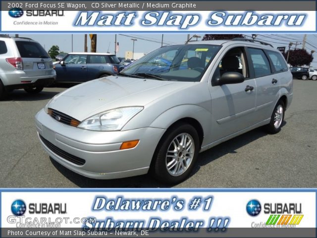 2002 Ford Focus SE Wagon in CD Silver Metallic