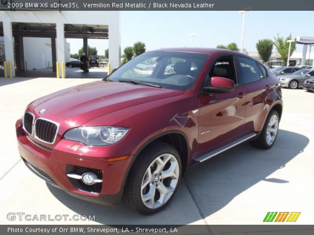 2009 BMW X6 xDrive35i in Vermilion Red Metallic