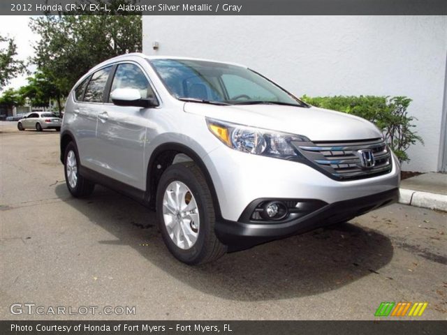 2012 Honda CR-V EX-L in Alabaster Silver Metallic