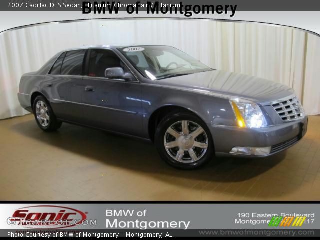 2007 Cadillac DTS Sedan in Titanium ChromaFlair