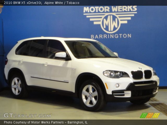 2010 BMW X5 xDrive30i in Alpine White