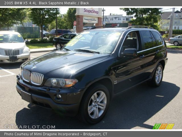 2005 BMW X5 4.4i in Black Sapphire Metallic