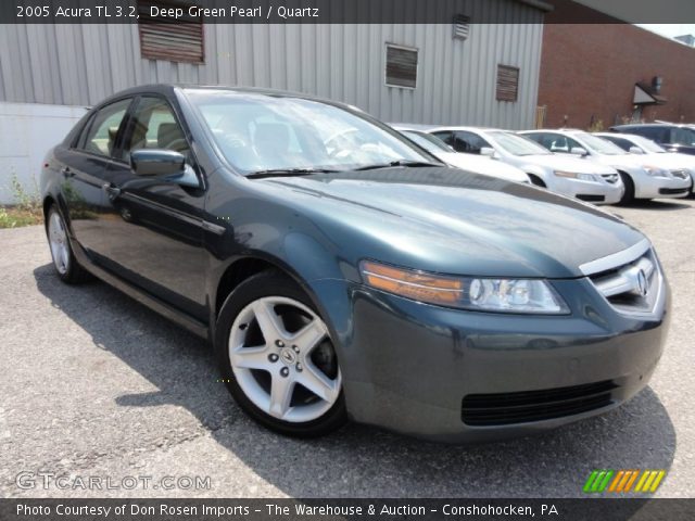 2005 Acura TL 3.2 in Deep Green Pearl