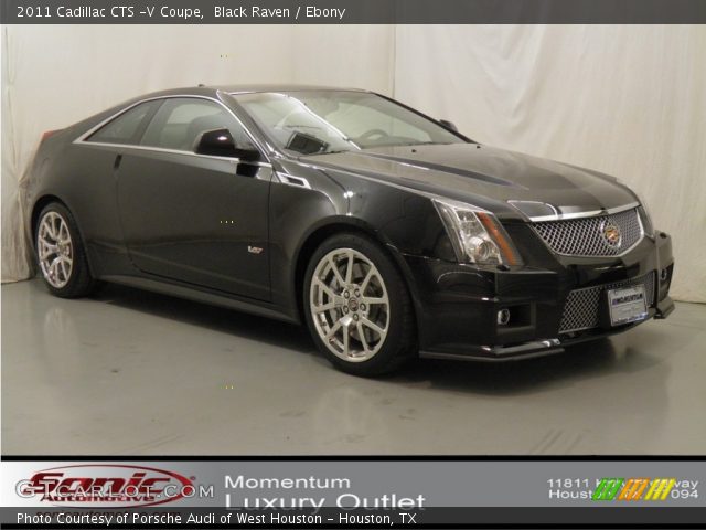 2011 Cadillac CTS -V Coupe in Black Raven