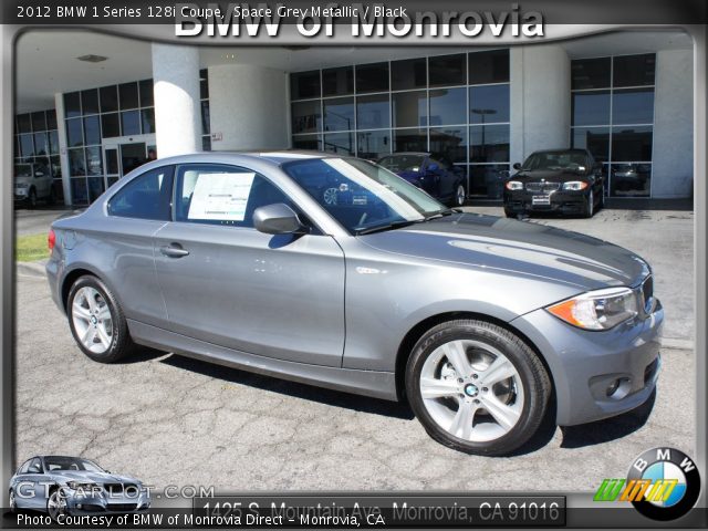 2012 BMW 1 Series 128i Coupe in Space Grey Metallic