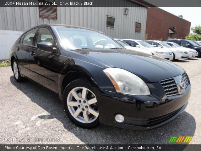 2004 Nissan maxima sl black #8
