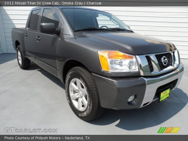 2011 Nissan Titan SV Crew Cab in Smoke Gray