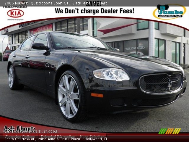 2006 Maserati Quattroporte Sport GT in Black Metallic