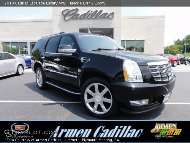 2010 Cadillac Escalade Luxury AWD in Black Raven