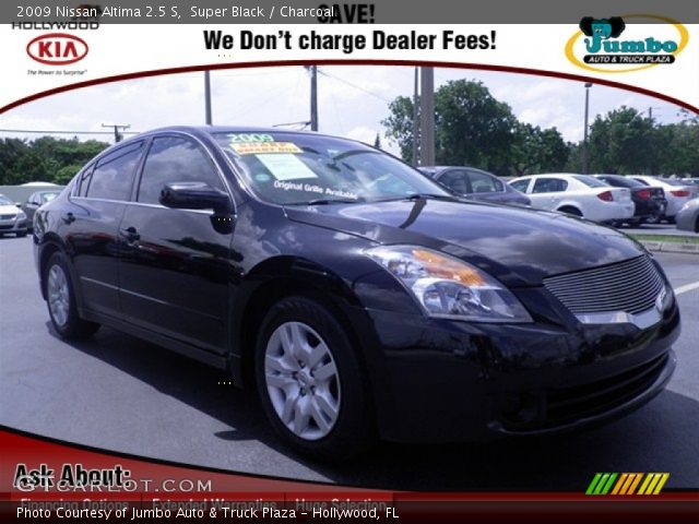 2009 Nissan Altima 2.5 S in Super Black