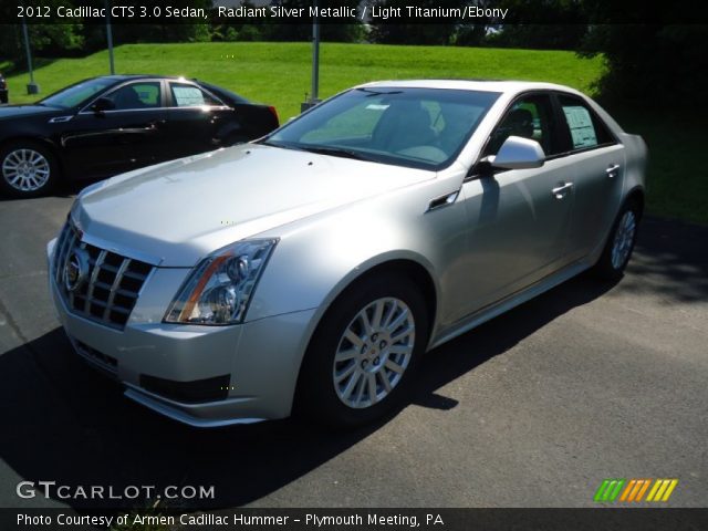 2012 Cadillac CTS 3.0 Sedan in Radiant Silver Metallic