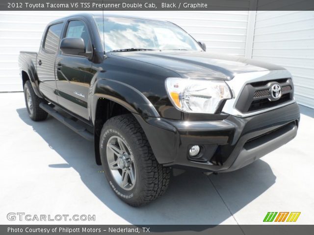 2012 Toyota Tacoma V6 TSS Prerunner Double Cab in Black