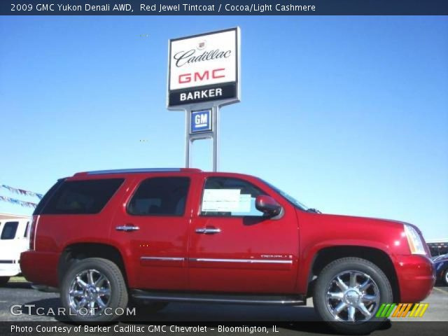2009 GMC Yukon Denali AWD in Red Jewel Tintcoat