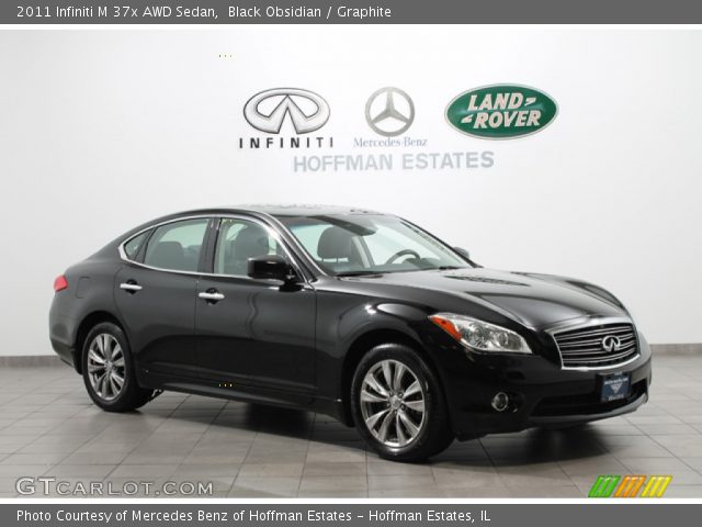 2011 Infiniti M 37x AWD Sedan in Black Obsidian