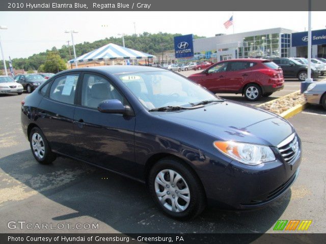 2010 Hyundai Elantra Blue in Regatta Blue