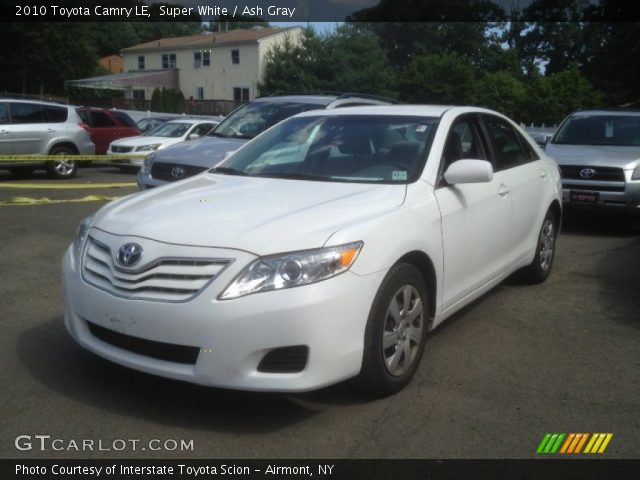 2010 Toyota Camry LE in Super White