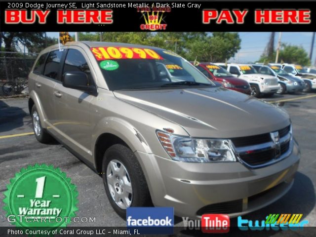 2009 Dodge Journey SE in Light Sandstone Metallic
