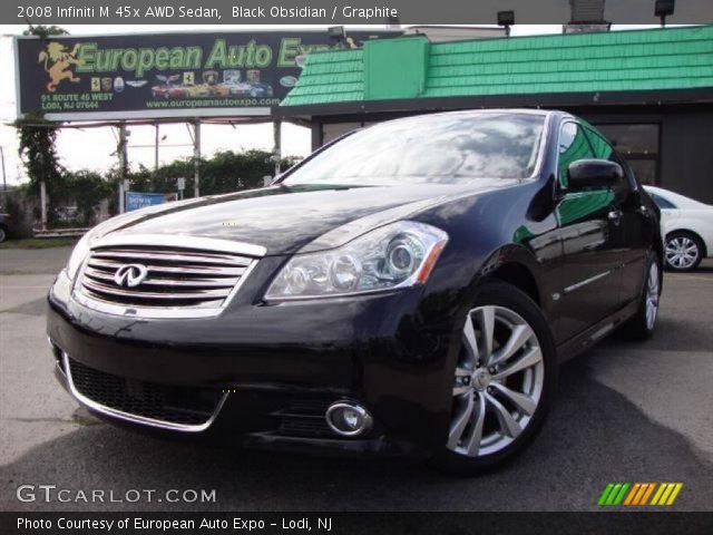 2008 Infiniti M 45x AWD Sedan in Black Obsidian
