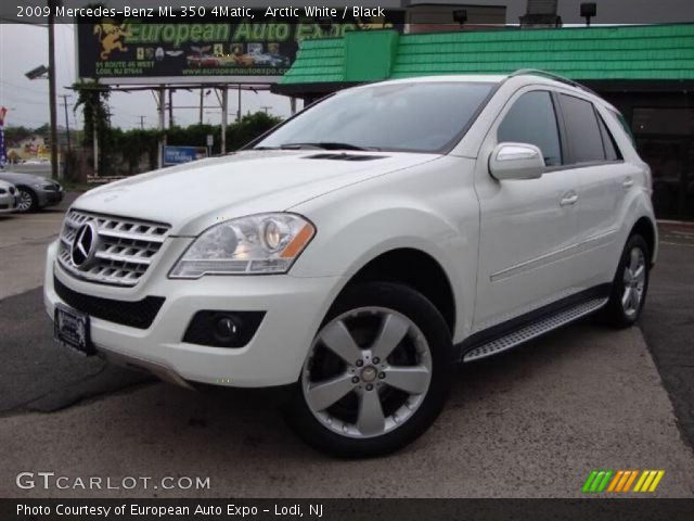 2009 Mercedes-Benz ML 350 4Matic in Arctic White