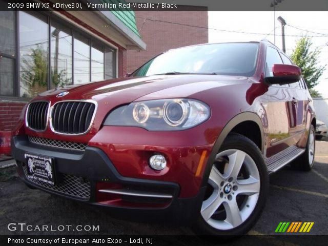 2009 BMW X5 xDrive30i in Vermillion Red Metallic