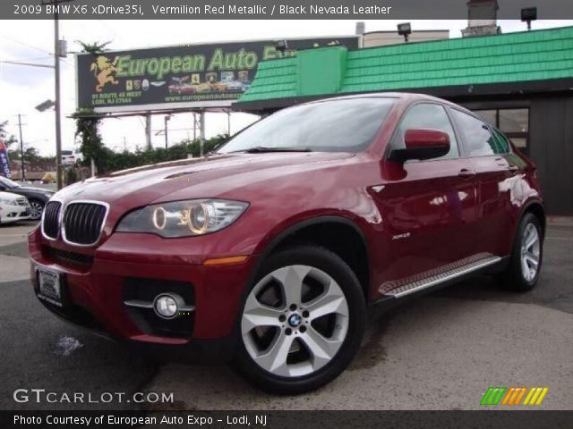 2009 BMW X6 xDrive35i in Vermilion Red Metallic