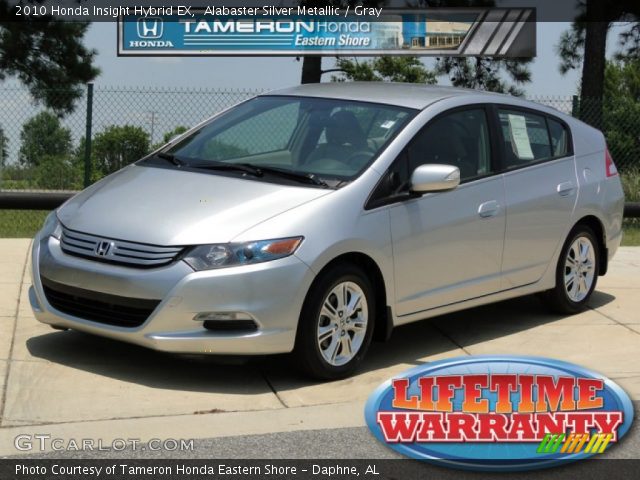 2010 Honda Insight Hybrid EX in Alabaster Silver Metallic