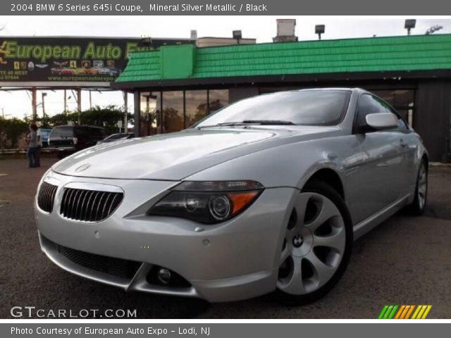 2004 BMW 6 Series 645i Coupe in Mineral Silver Metallic