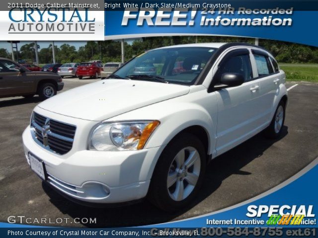 2011 Dodge Caliber Mainstreet in Bright White