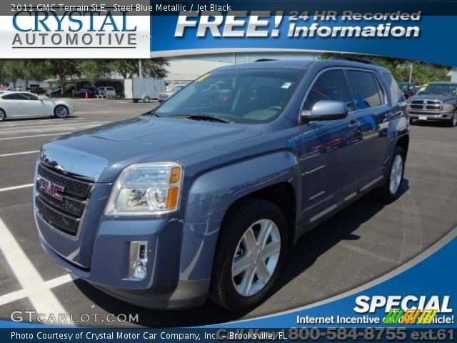 2011 GMC Terrain SLE in Steel Blue Metallic