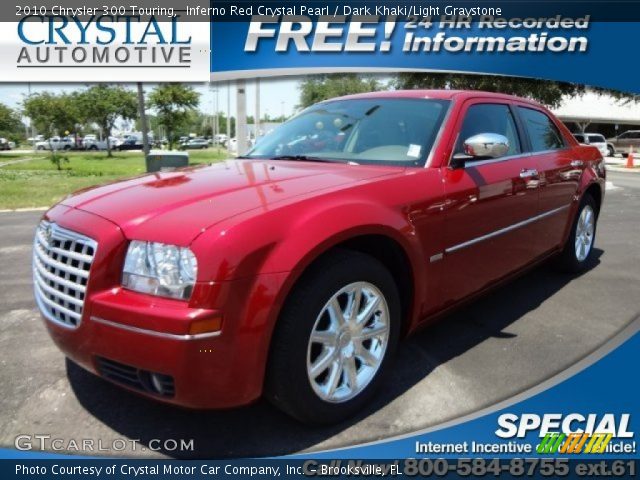 2010 Chrysler 300 Touring in Inferno Red Crystal Pearl
