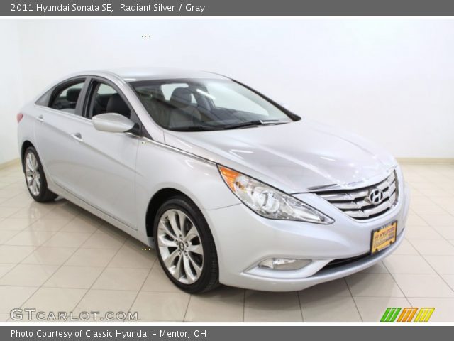 2011 Hyundai Sonata SE in Radiant Silver