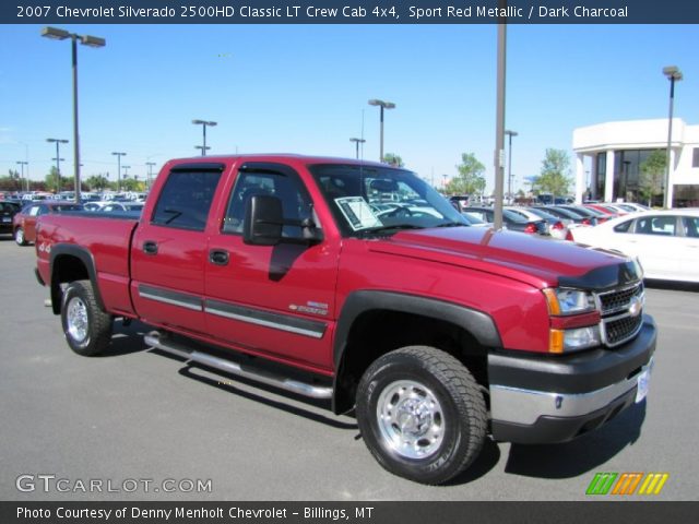 2007 Chevrolet Silverado 2500HD Classic LT Crew Cab 4x4 in Sport Red Metallic