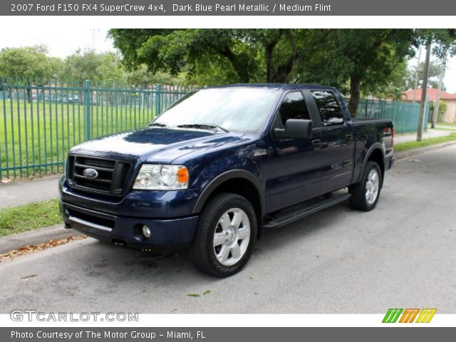 2007 Ford F150 FX4 SuperCrew 4x4 in Dark Blue Pearl Metallic