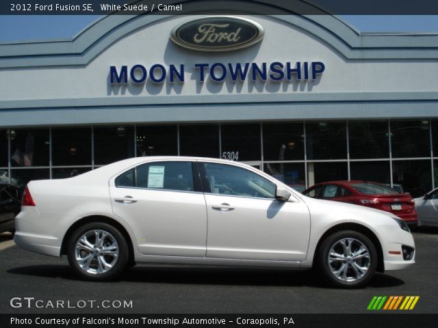 2012 Ford Fusion SE in White Suede