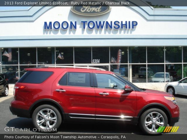 2013 Ford Explorer Limited EcoBoost in Ruby Red Metallic