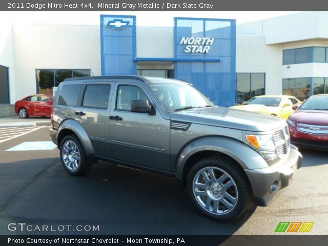 2011 Dodge Nitro Heat 4x4 in Mineral Gray Metallic