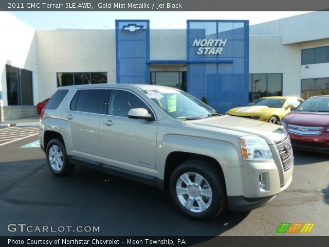 2011 GMC Terrain SLE AWD in Gold Mist Metallic