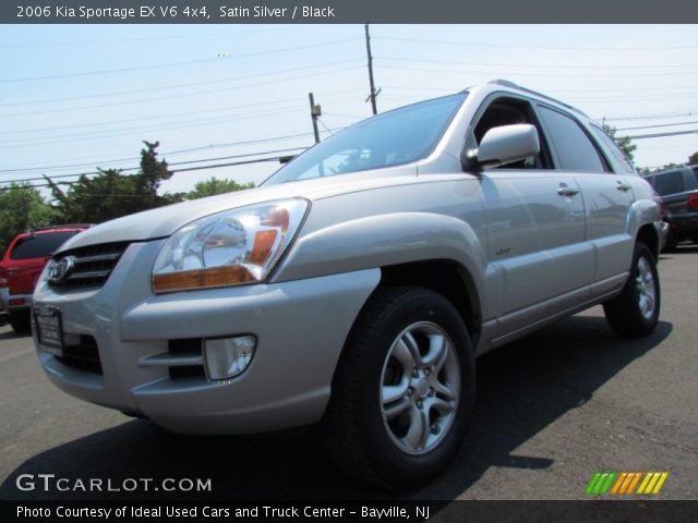 2006 Kia Sportage EX V6 4x4 in Satin Silver