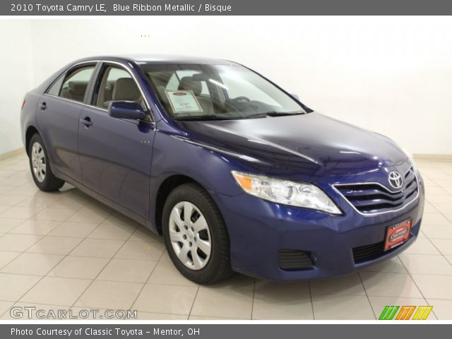 2010 Toyota Camry LE in Blue Ribbon Metallic