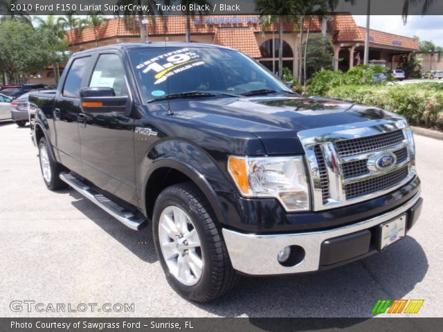 2010 Ford F150 Lariat SuperCrew in Tuxedo Black