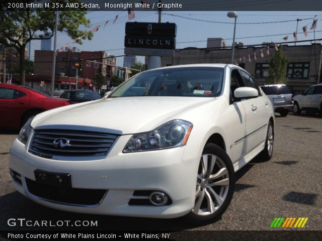 2008 Infiniti M 35x AWD Sedan in Moonlight White