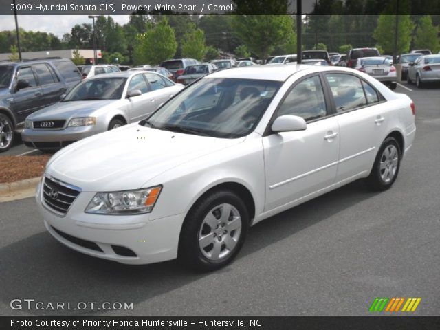 2009 Hyundai Sonata GLS in Powder White Pearl
