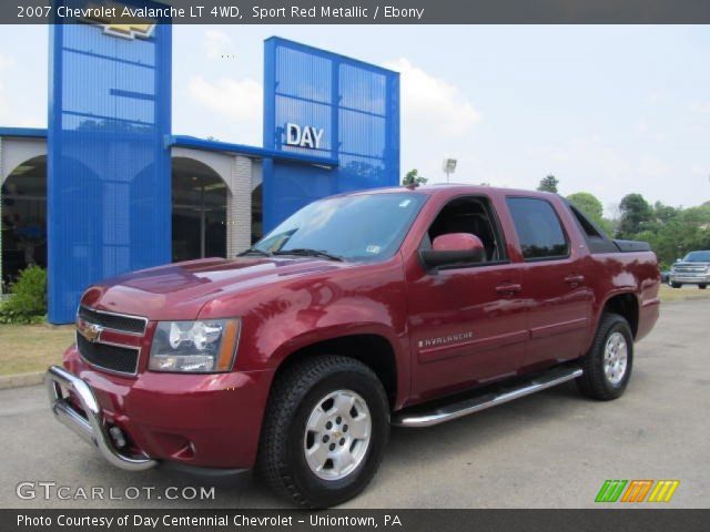 2007 Chevrolet Avalanche LT 4WD in Sport Red Metallic