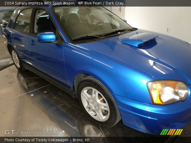 2004 Subaru Impreza WRX Sport Wagon in WR Blue Pearl