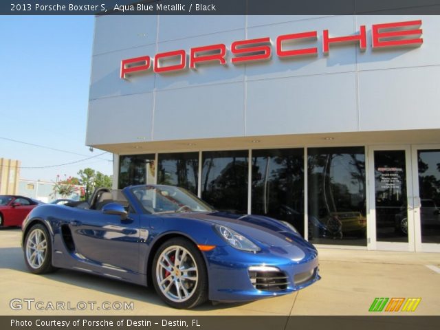 2013 Porsche Boxster S in Aqua Blue Metallic