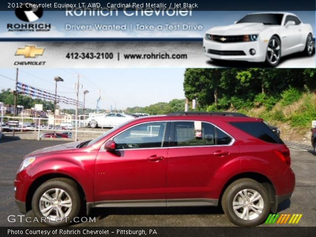 2012 Chevrolet Equinox LT AWD in Cardinal Red Metallic