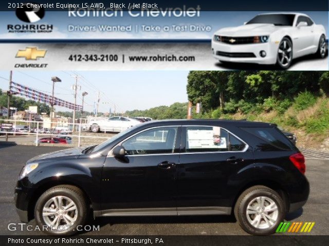 2012 Chevrolet Equinox LS AWD in Black